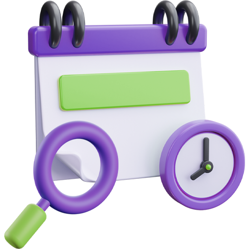 Healthcare staff scheduling calendar and time management icon